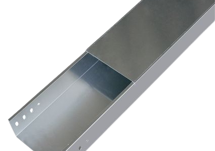 SOLID-BOTTOM STEEL CABLE TRAY